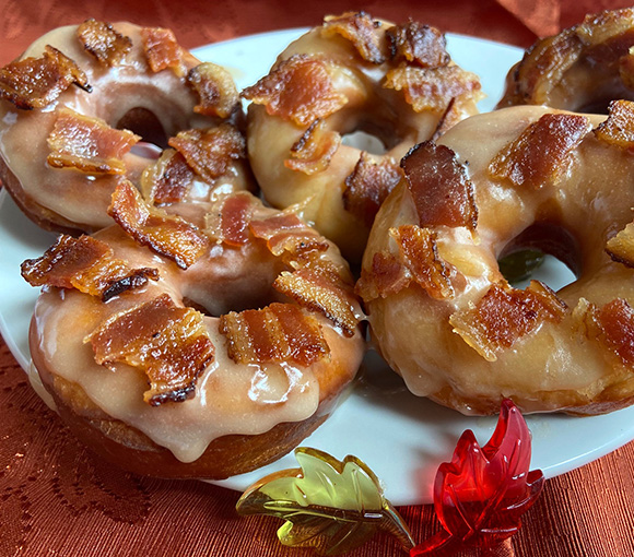 Donas de Maple con Tocino