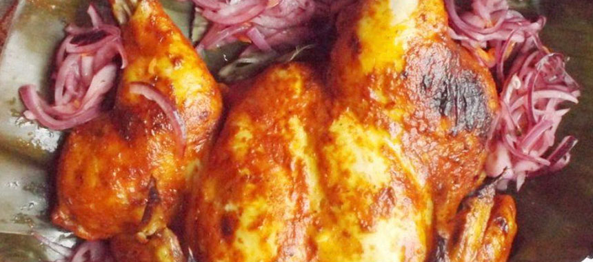Pavo o Pollo Pibil