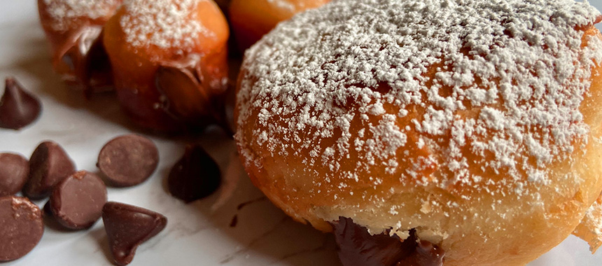 Berlinesas de Nutella