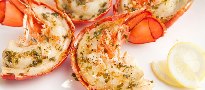 Colas de Langosta al Horno